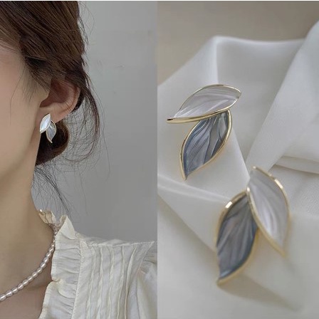 ❤ RATU ❤ Anting Tusuk Sterling Silver Fashion Korea | Xuping Wanita Mutiara | Emas | Bunga | Aksesoris