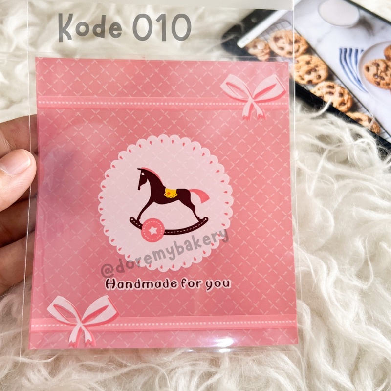 PLASTIK COOKIES LUCU 10x10 KEMASAN KUE LUCU UNIK GOODIE BAG PLASTIK COOKIES