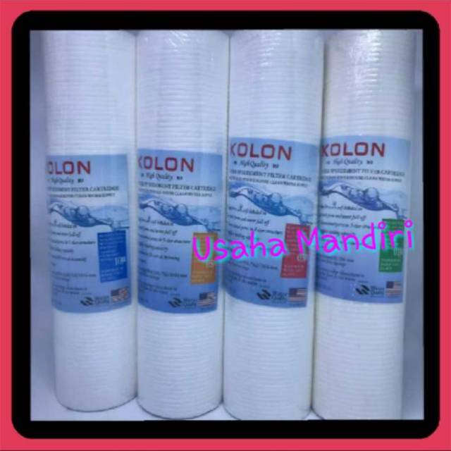 Pembersih Air Penyaring Air Filter Air Cartridge Filter Saringan Air Shopee Indonesia