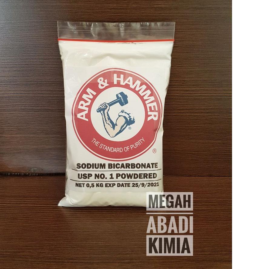 

DISKON !!! 9.9 HAMMER USA / Soda kue / Sodium Bicarbonate / Baking Soda / food grade / 500 GRAM [KODE 43]