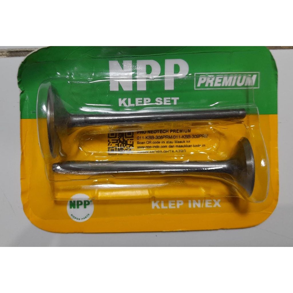 Klep Set Npp Gl Pro Neo Tech Tiger 011 KBB 308 / 011 KBB 309 / 011 KCN 310 / 011 KCN 309