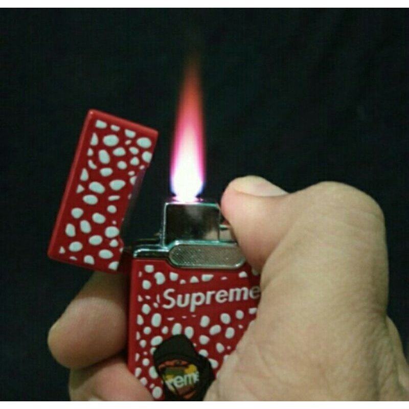 Cod korek Api bara senter cool the lighter motif supreme