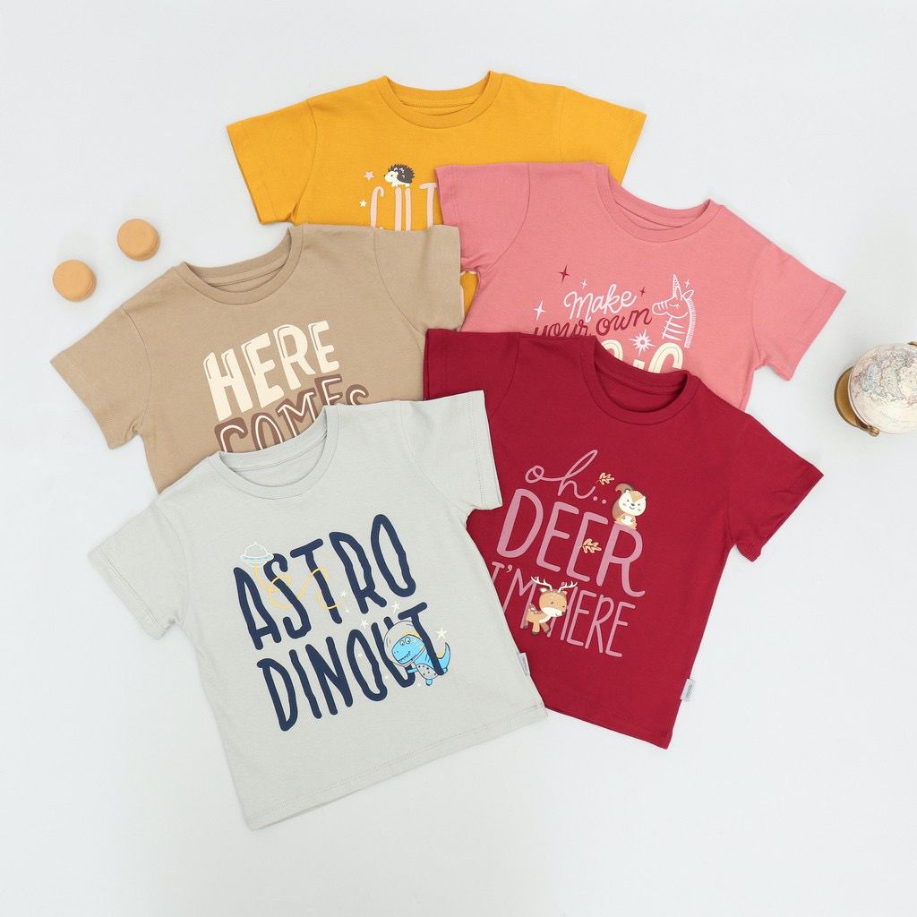 MOOI POCKET GRAPHIC TEE - MOOI TSHIRT ANAK/MOOI KAOS ANAK MURAH