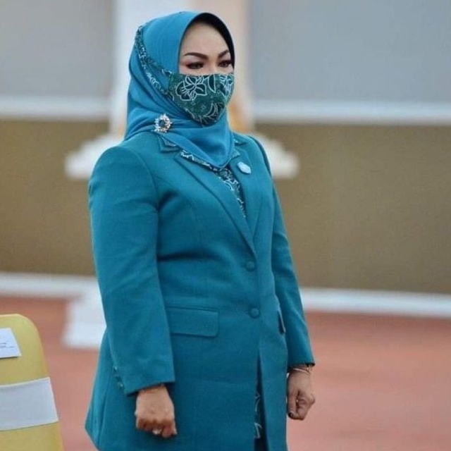 SET JAS PKK SAJA, biru teal dan hijau botol ( tanpa baju batik & hijab )