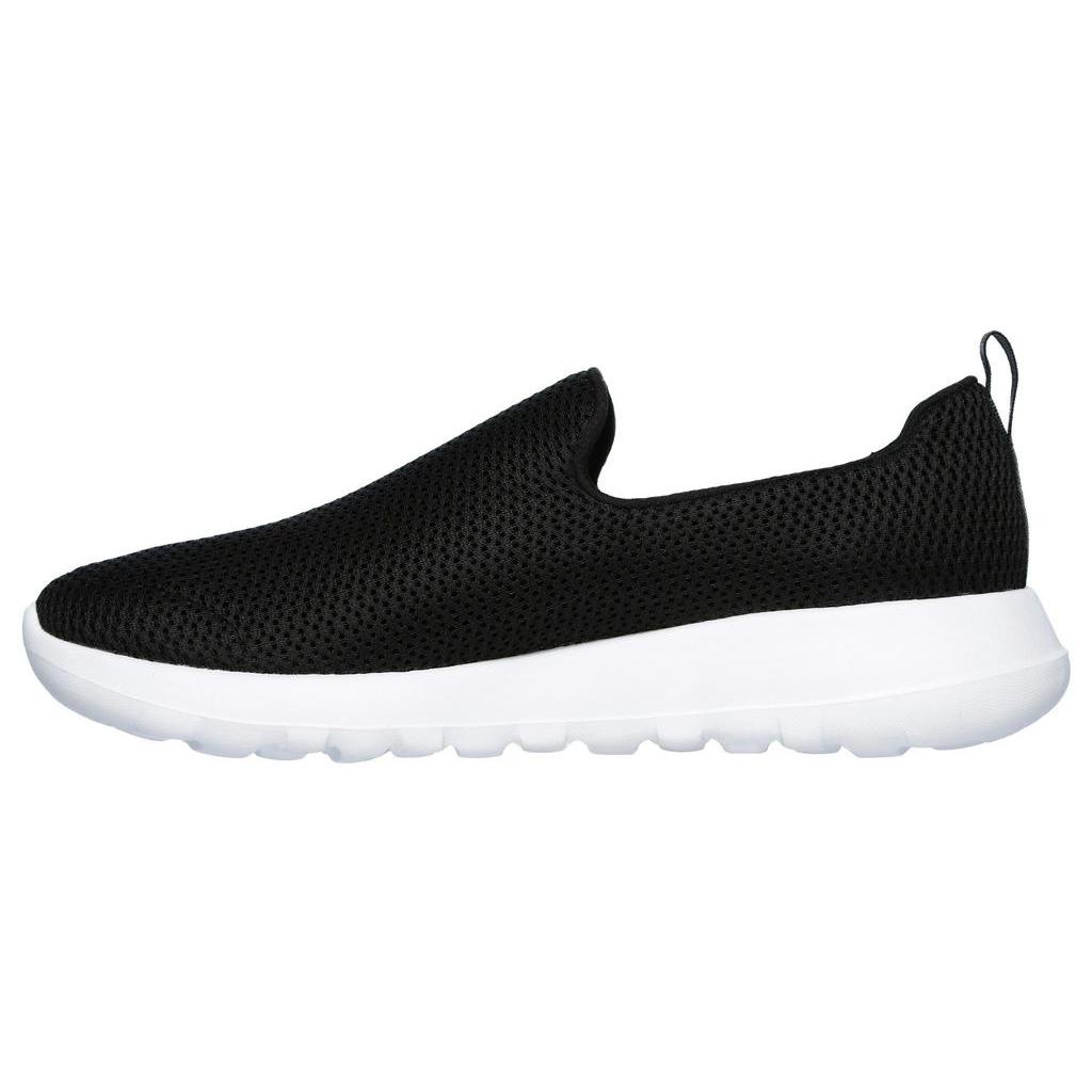 Skechers Original Sepatu Pria Slip On Gowalk Max - Hitam Putih / Black White