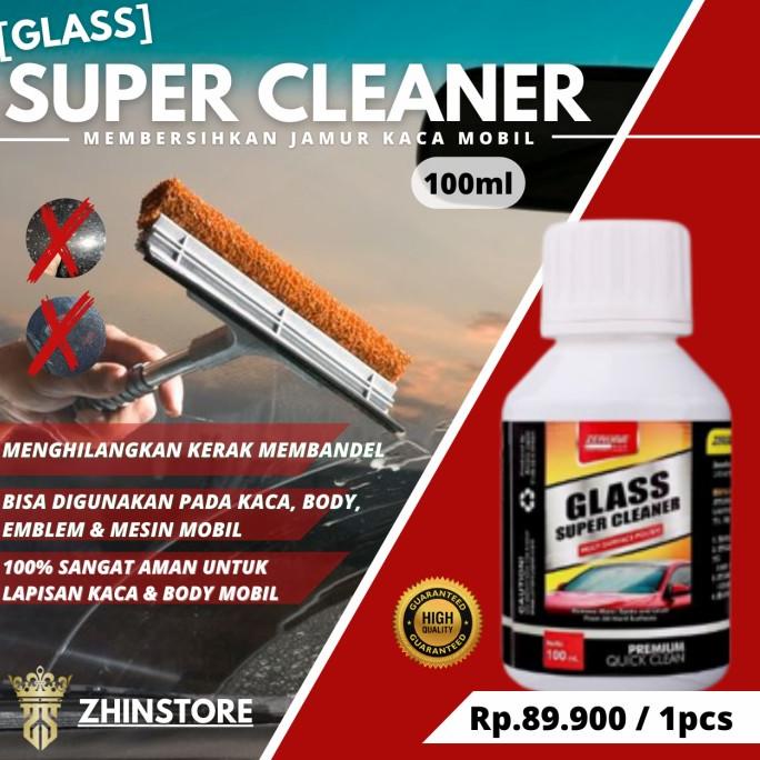 Cod Zerone Glass Super Cleaner 100Ml Obat Pembersih Jamur Kaca Mobil