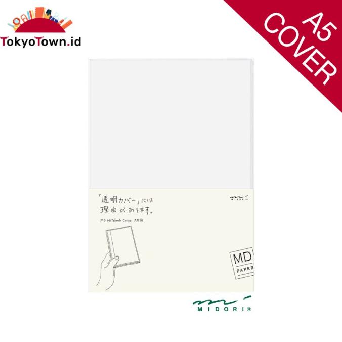 

Office & Stationery | Buku Tulis | Midori Clear Cover For A5 Journal Notebook | Best Seller