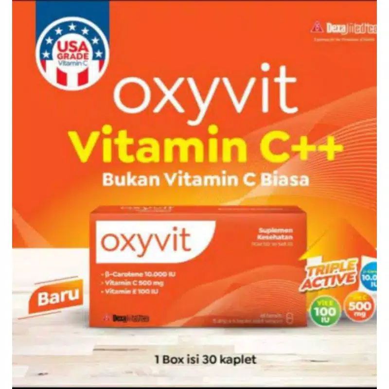 [Bayar di tempat] Oxyvit vitamin C++/vitamin Oxyvit C++