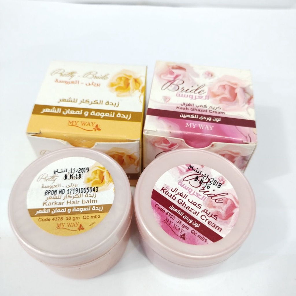 Pretty - Bride Kaab Ghazal Cream / Pretty Karkar Hair Balm