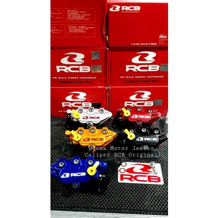 Kaliper RCB Depan RCB S Series Original 2piston Caliper RCB S Series BEAT Caliper FU Caliper NMax Ca
