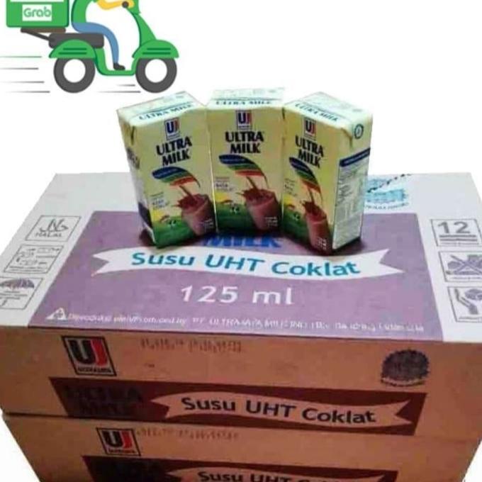 

(BISA COD) Susu UHT Ultra Milk Coklat 125 ml isi 40 Pcs TERBARU Kode 892