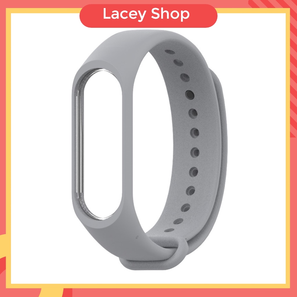 Silicone Strap Xiaomi Mi Band 3 4 5 6 7 Tali SmartBand
