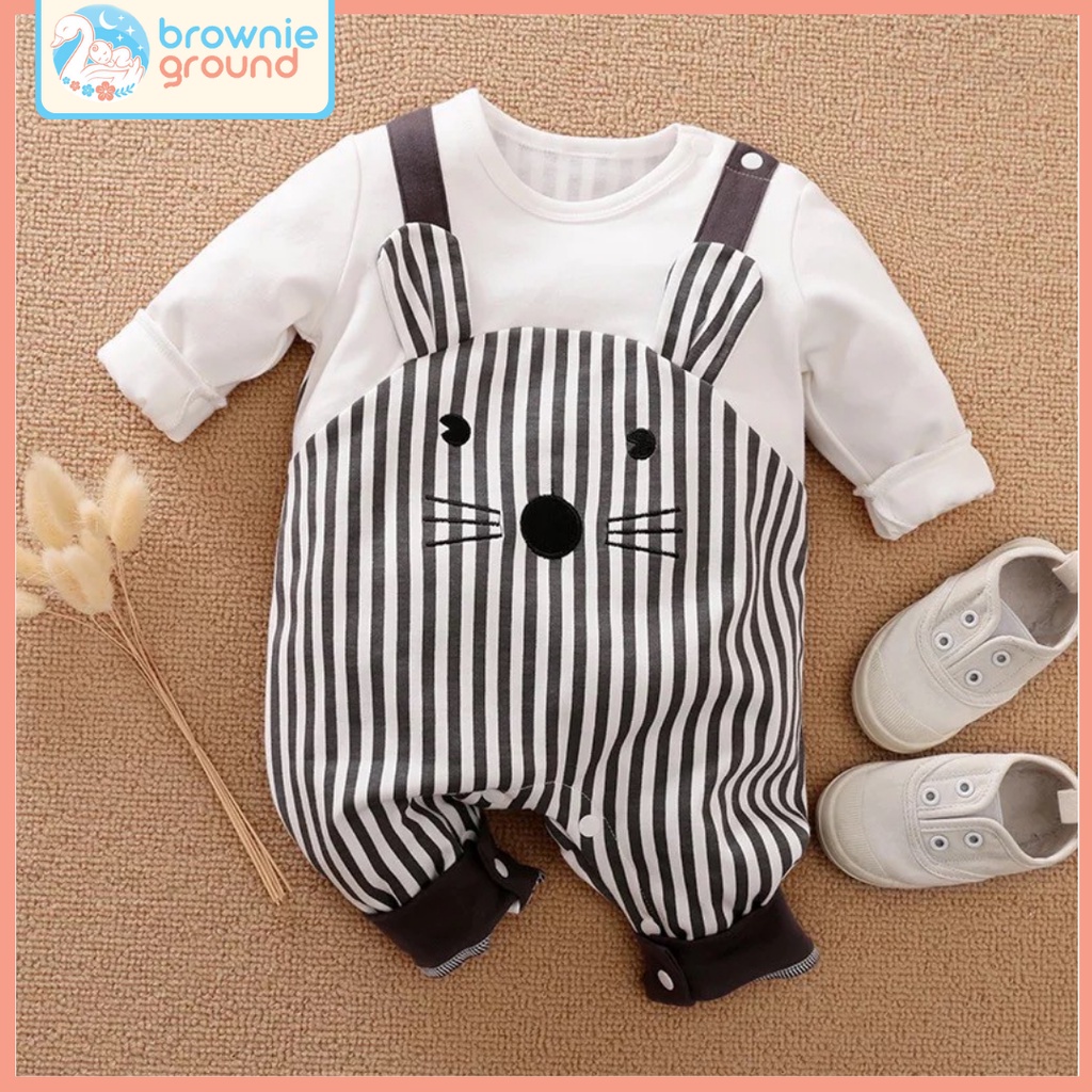 Baju Bayi Cowok Jumper Lengan Panjang import Korea BA-262