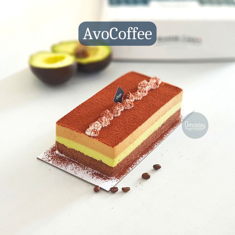 

Omoiday Cake - Premium Mousse Cake Series - Avocado Coffee Signature