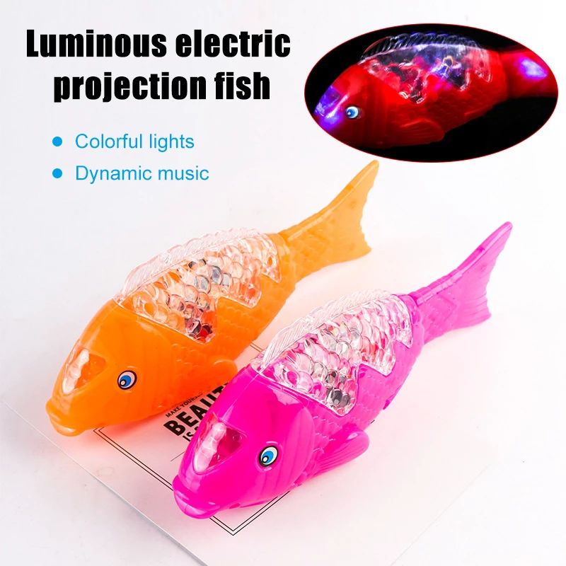 Mainan Ikan Hidup Elektrik Simulation Fish Educational Toys