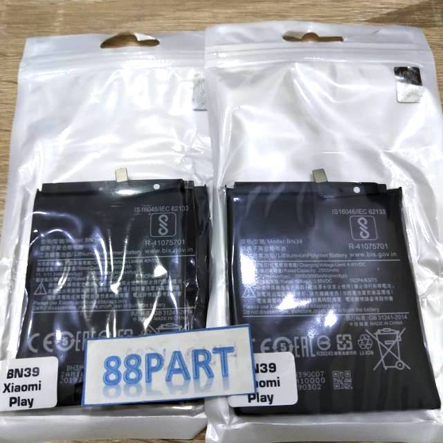 BATERAI XIAOM PLAY / BATERAI MI PLAY BN39 BN 39 ORIGINAL 100% NEW