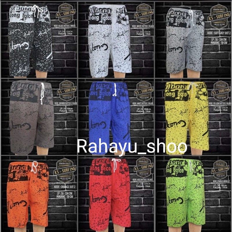 Celana kolor Balibong cowok Bali