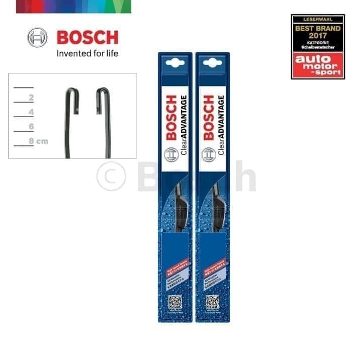 Wiper Blade CRV 2nd BOSCH Sepasang Advantage 20-20&quot; ORIGINAL