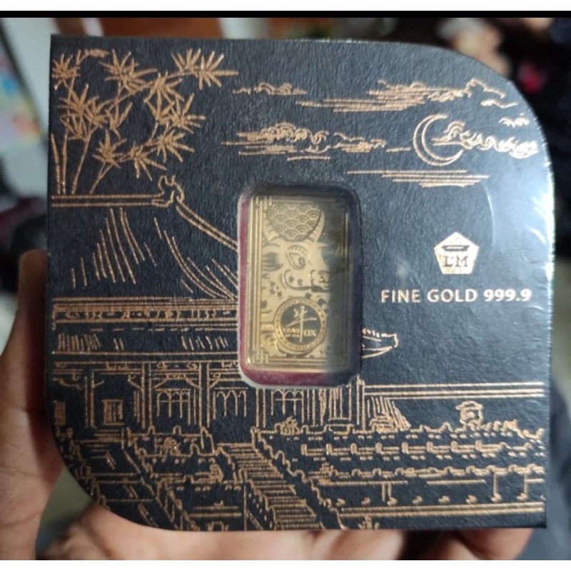 new logam mulia Ox 8gr shio imlek antam segel 2021