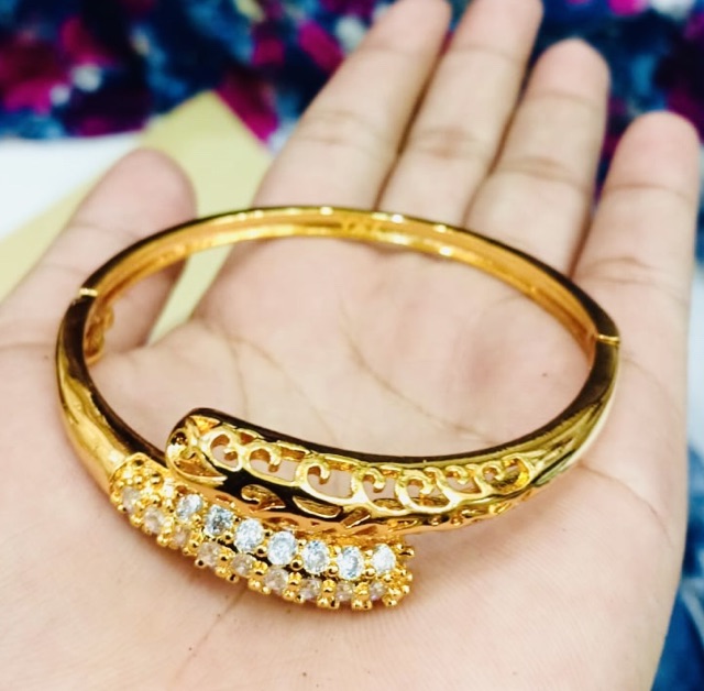 Gelang tangan wanita gelang bangle cobra gelang lapis emas gelang yaxiya