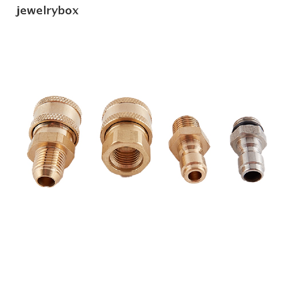 (jewelrybox) Sambungan Selang Air Tekanan Tinggi 1 / 4 Bahan Tembaga