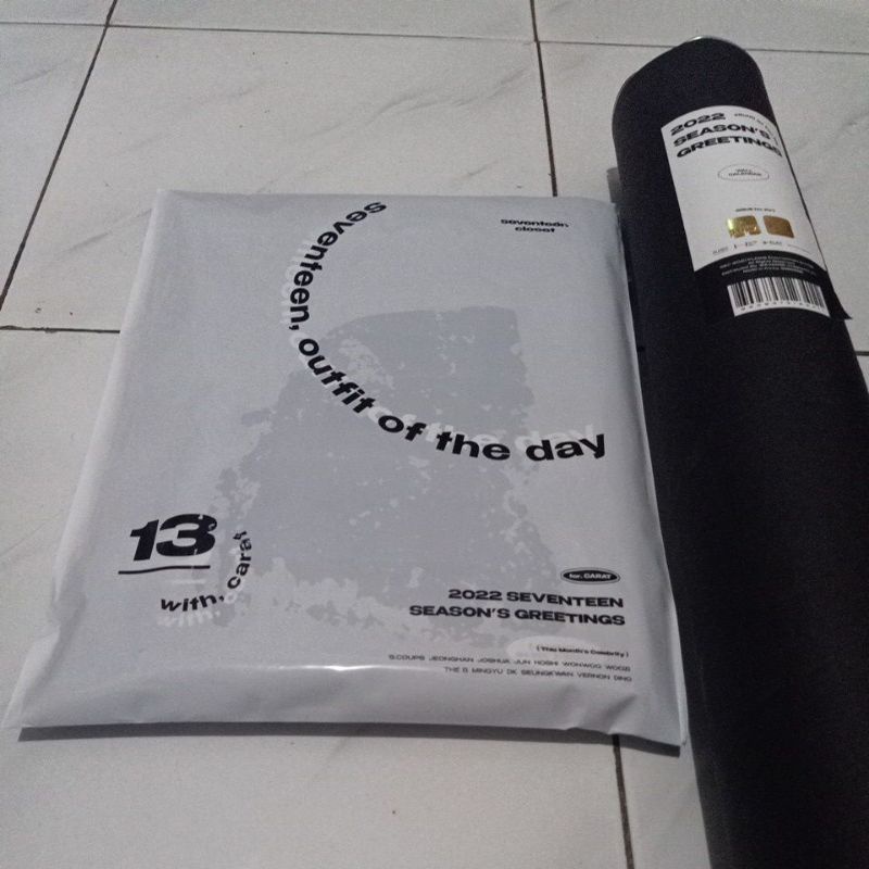 season greeting 2022 & wall calender seventeen sg 22 svt