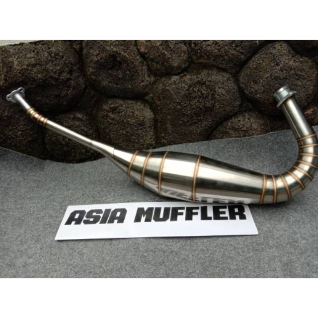 perut knalpot ninja stainles