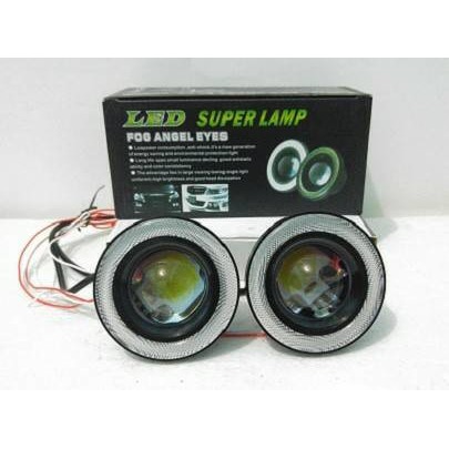 Cuci Gudang Lampu Foglamp Fog Lamp Projector Angel Eyes Super Lamp