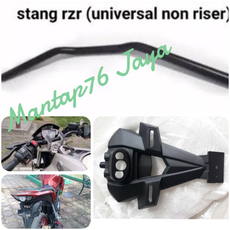 stang Rzr plus spakbor belakang variasi for Vixion old New NVL NVA