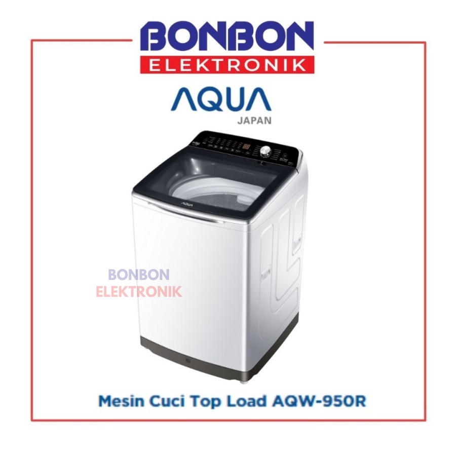 AQUA Mesin Cuci 1 Tabung 9KG AQW-950R / AQW 950 R / AQW950R