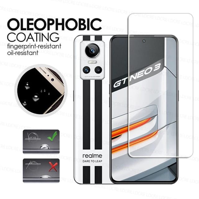 REALME GT NEO 3 NEO 3T NEO 2 TEMPERED GLASS CLEAR ANTI GORES KACA