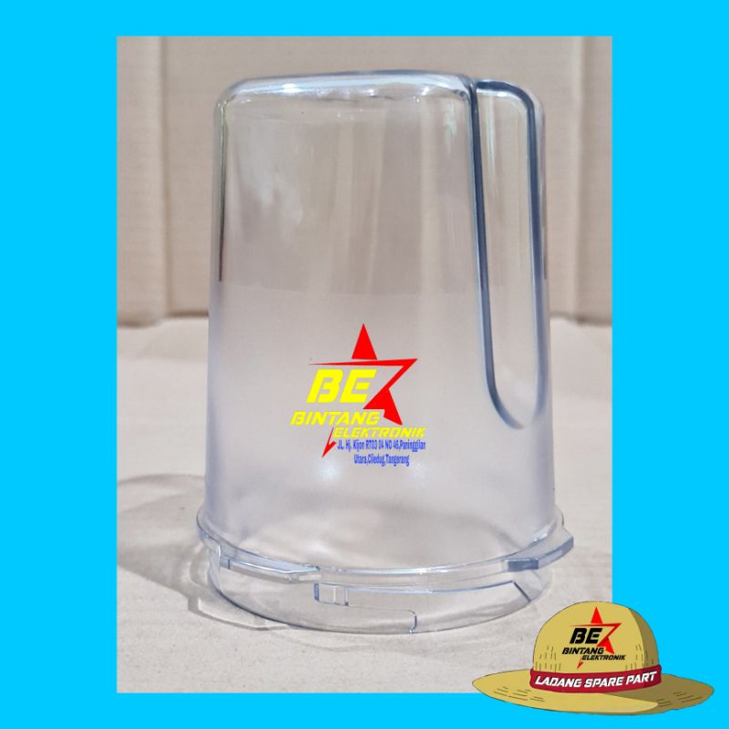 Gelas Tabung Bumbu Blender Philips Hr 2221 2222 2223 Glas Plastik Mill