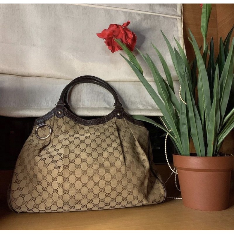 (preloved) gucci sukey tote bag original