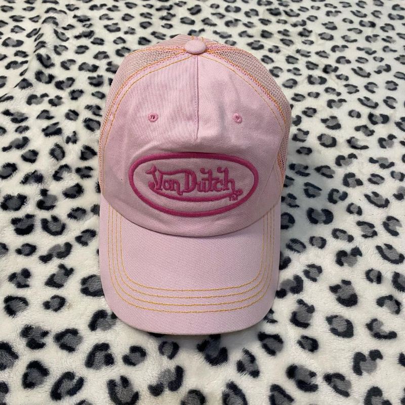 pink vondutch cap / topi vondutch