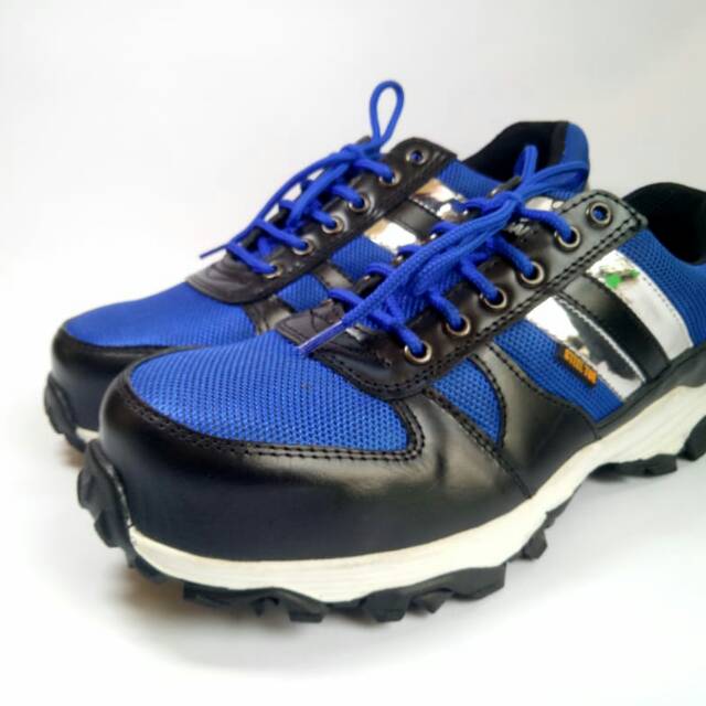 SEPATU SAFETY SAFETY SHOES HIRAGANA 101 BIRU TALI