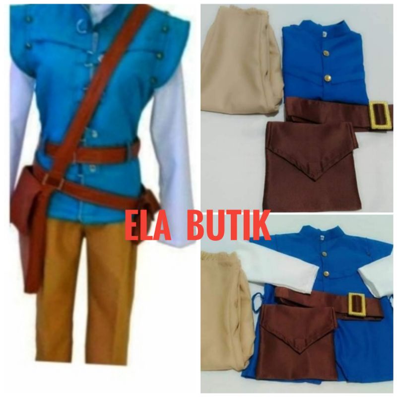 kostum rapunzel-eugene-dewasa-pangeran-flyn ryder-prince