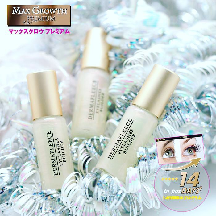 Dermafleece Max Growth Premium(5ml) - EXP:12/2023 Serum Bulu Mata/Penumbuh Bulu Mata/Alis