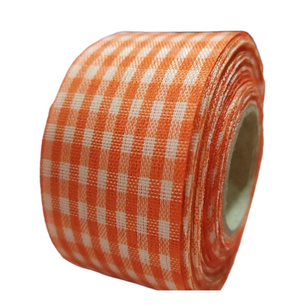 

Pita Kotak Orange Ukuran 1.5 inch / 4 cm Per Roll