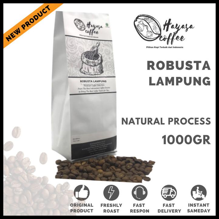 

Kopi Hayasa Lampung Robusta - 1Kg