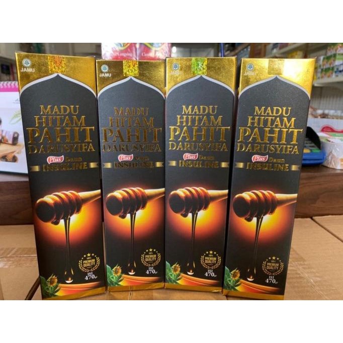 

Madu Hitam Pahit Darusyifa Daun Insuline 470 gram ORIGINAL