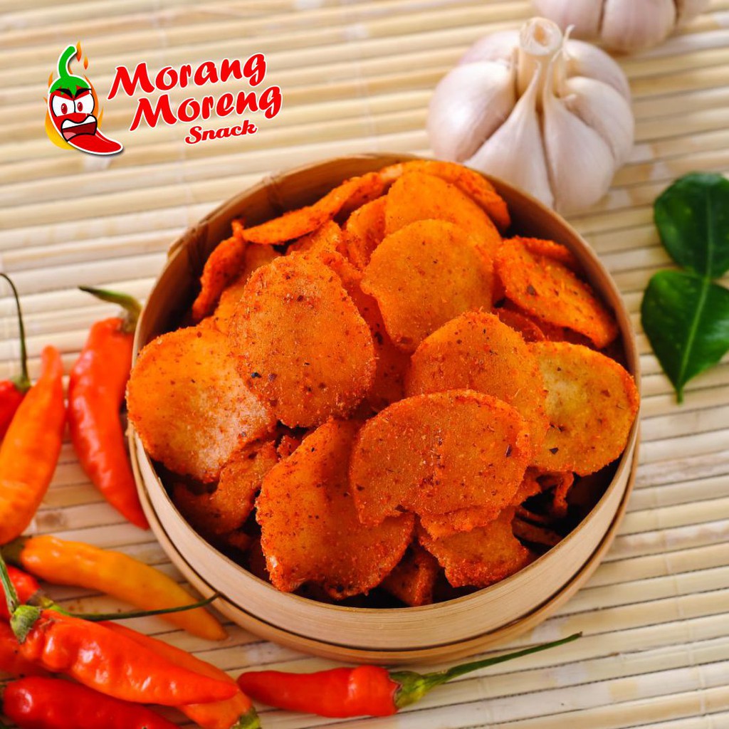 Jual Keripik Cireng Pedas 1kg Morang Moreng Cimol Kering Cimoring