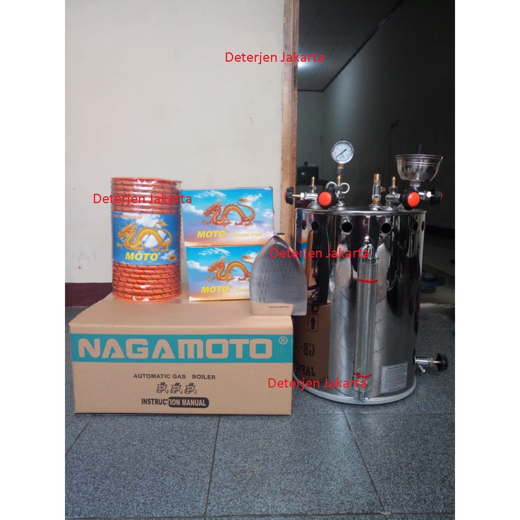 SETRIKA UAP / BOILER OTOMATIS NAGAMOTO 25 LITER MURAH ORIGINAL