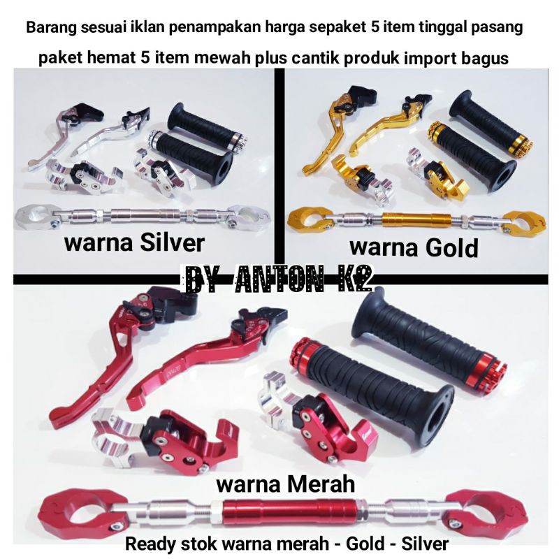 VARIASI AKSESORIS STABILISER TONGKAT PALANG STANG/STIR BEAT STREET/PCX 150/HONDA BEAT STREET/PCX 150