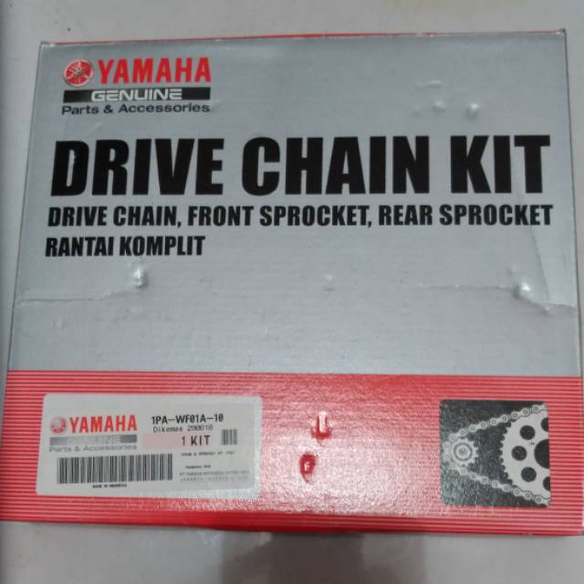 Paket gear dan rantai / gear set vixion new