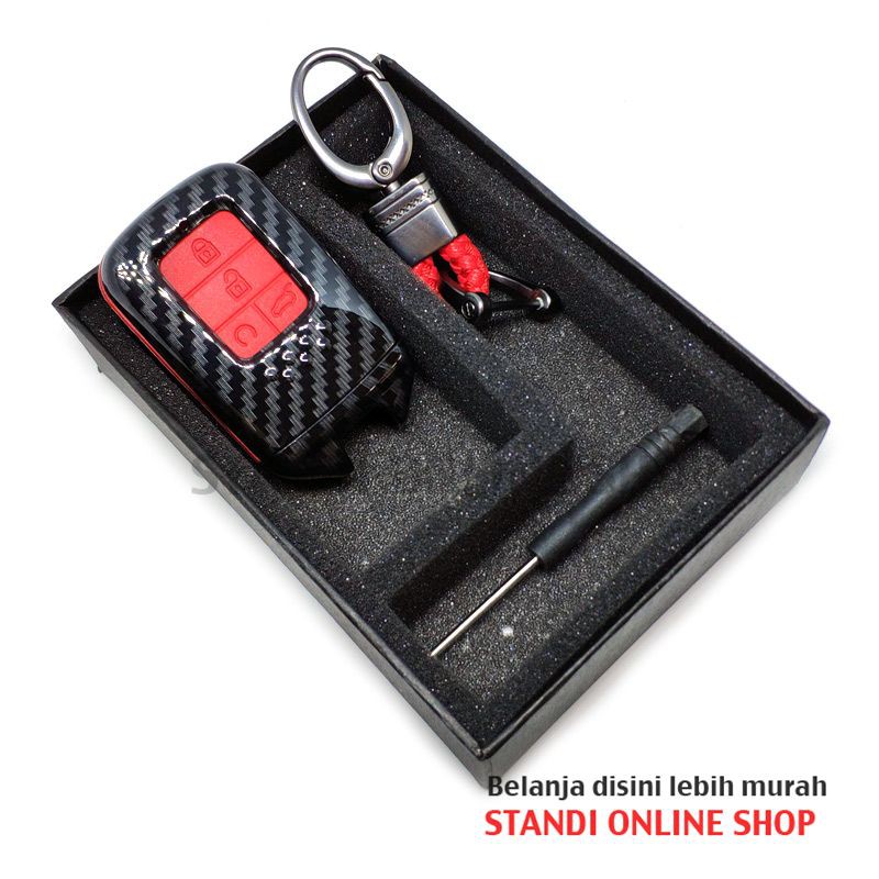 Cover Smartkey Sarung Kunci Remote Smartkey Honda Civic Turbo Merah