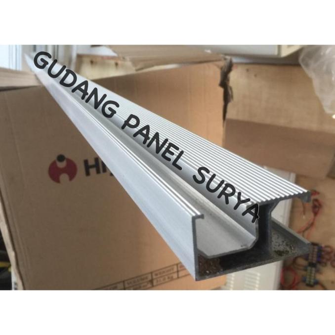 Mounting Bracket Panel Surya/Solar Panel Rail- Aluminium Rail 2,1meter