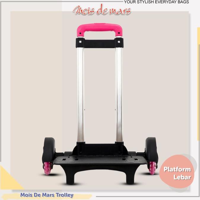 Tas trolly anak/Troli roda 3/Trolly roda 3 serbaguna/Trolly sekolah