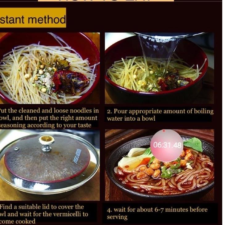 

Flash Sale Suan La Fen / Mie ubi dengan bumbu asam pedas / Huang Long Hong Shu Fen / Spicy Sour Glass Noodles