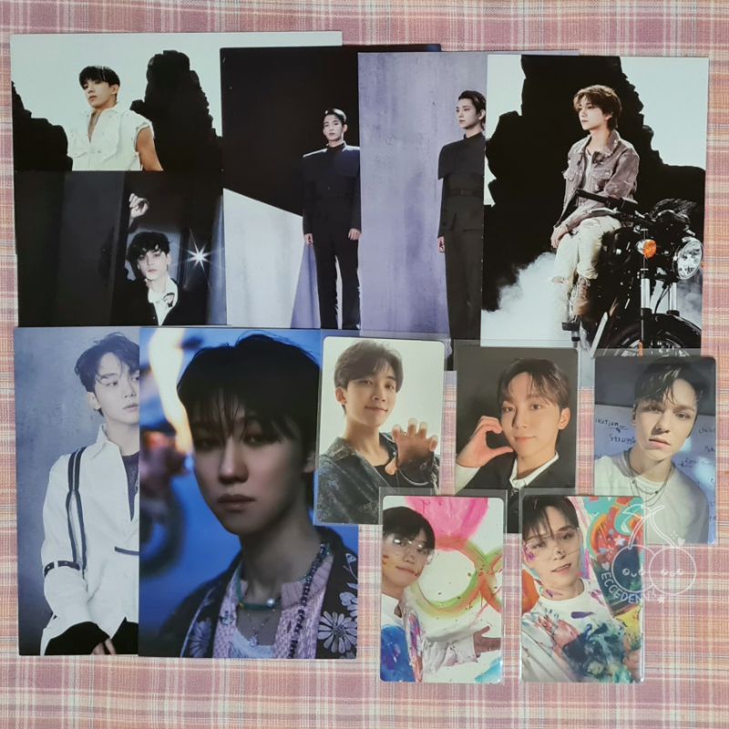 (WTT/WTS) PC/Photocard Postcard Face The Sun Carat Ver. Jeonghan Joshua Hoshi The8 DK Seungkwan Vern