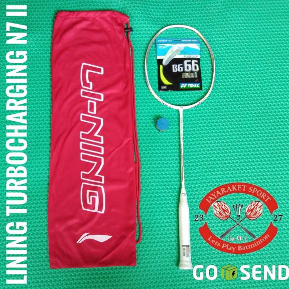 Langsung Order raket badminton LINING N7 II turbucharging Terlaris